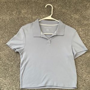 American Eagle Polo Crop Top